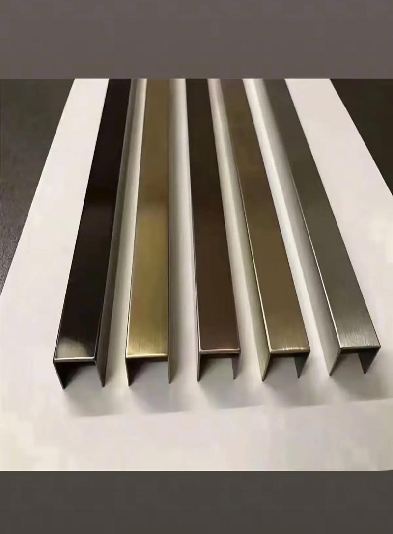 不锈钢卡槽#金属制品 不锈钢屏风背景墙#高端定制 不锈钢